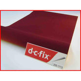 DC FIX VELOUR BURGUNDY 205-1713